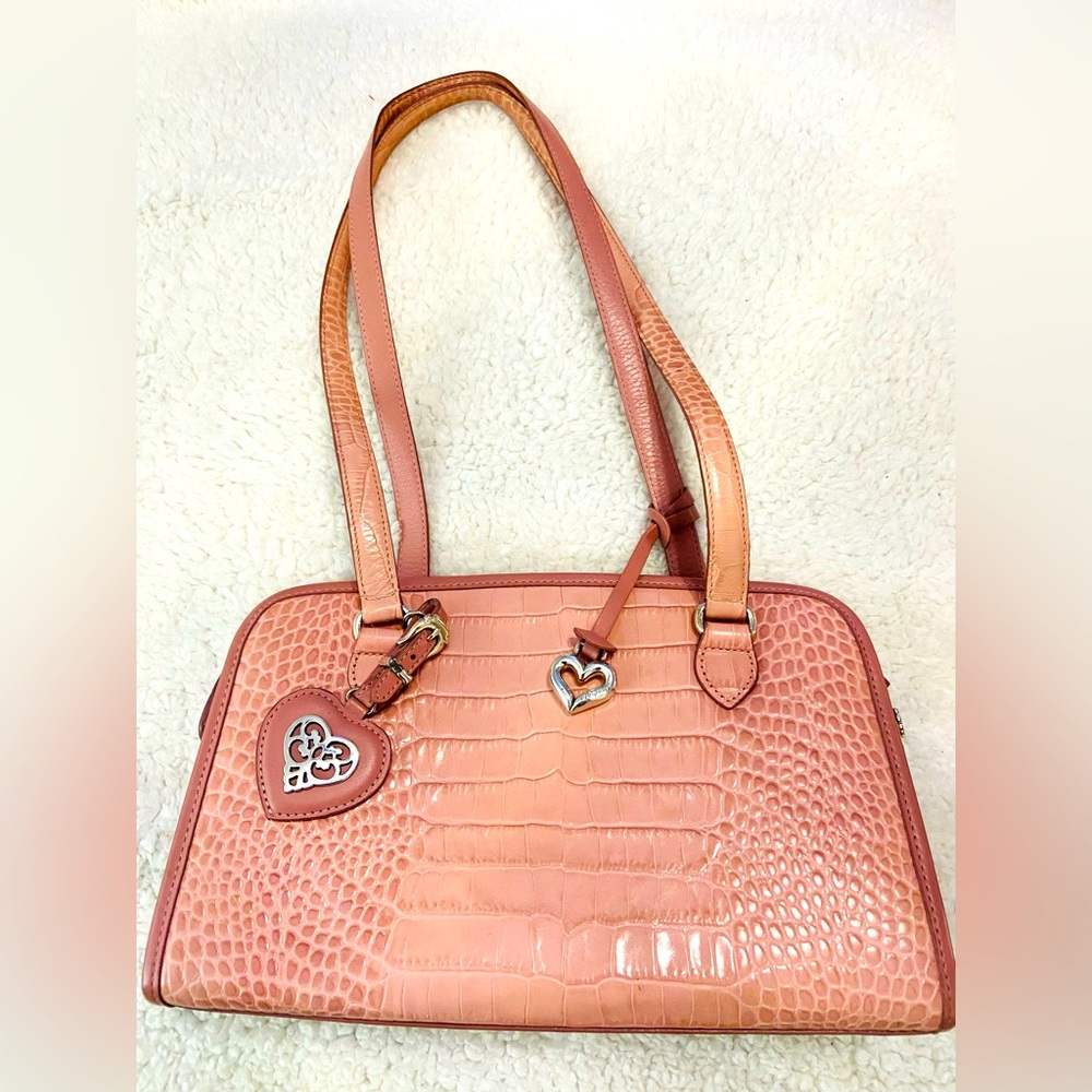 Pink Croc Brighton bag